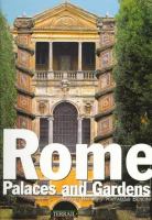 Rome, palaces and gardens /