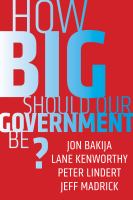 How big should our government be? /