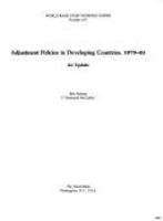 Adjustment policies in developing countries, 1979-1983 : an update /