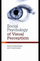 Social Psychology of Visual Perception.