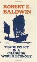 Trade policy in a changing world economy /