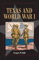 Texas and World War I.