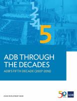 ADB Through the Decades.