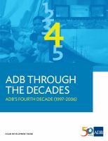 ADB Through the Decades.
