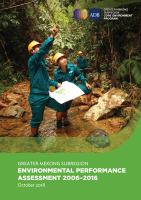 Greater Mekong Subregion Environmental Performance Assessment 2006-2016.