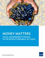 Money Matters : Local Government Finance in the People's Republic of China.