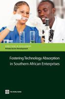 Fostering Technology Absorption in Southern African Enterprises.