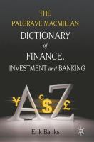 Dictionary of Finance, Investment and Banking.