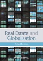 Real estate and globalisation