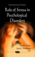 Role of Stress in Psychological Disorders.