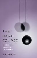 The dark eclipse : reflections on suicide and absence /