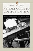 A short guide to college writing /