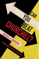 Can you beat Churchill? teaching history through simulations /