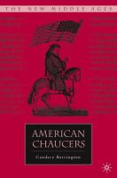 American Chaucers /