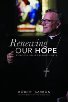 Renewing Our Hope Essays on the New Evangelization /