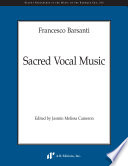 Sacred vocal music /