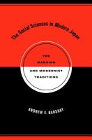 The social sciences in modern Japan : the marxian and modernist traditions /