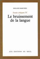 Le bruissement de la langue /