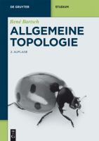 Allgemeine Topologie.