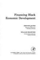 Financing Black economic development /