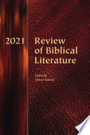 Review of Biblical Literature 2021.