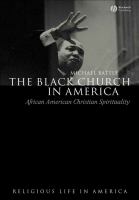 The Black church in America : African American Christian spirituality /
