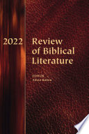 Review of Biblical Literature 2022