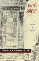 Paris spleen : little poems in prose /