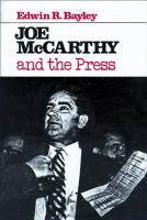 Joe McCarthy and the press