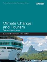 Climate change and tourism from policy to practice /