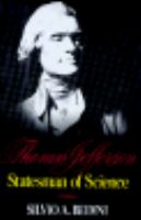 Thomas Jefferson : statesman of science /