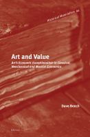 Art and value art's economic exceptionalism in classical, neoclassical and Marxist economics /