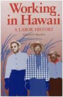 Working in Hawaii : a labor history /