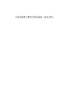 Comparative Indo-European linguistics an introduction /