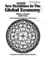 New dynamics in the global economy /