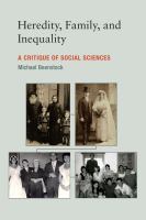 Heredity, family, and inequality : a critique of social sciences /