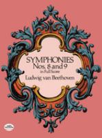 Symphonies nos. 8 and 9 /
