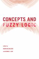 Concepts and Fuzzy Logic.