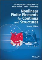 Nonlinear finite elements for continua and structures