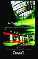 Re-Thinking Europe : Literature and (Trans)National Identity.