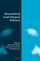 Reconsidering Israel-Diaspora Relations (paperback).