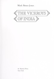 The viceroys of India /
