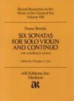 Six sonatas for solo violin and continuo : with embellished versions /