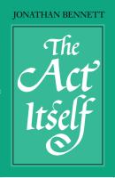 The act itself