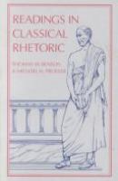 Readings in classical rhetoric. /