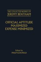 Official aptitude maximized, expense minimized /