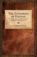 The Edwardses of Halifax : the making and selling of beautiful books in London and Halifax, 1749-1826 /