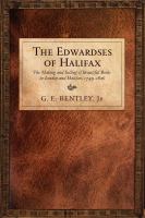 The Edwardses of Halifax : the making and selling of beautiful books in London and Halifax, 1749-1826 /
