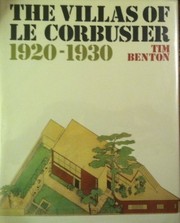 The villas of Le Corbusier, 1920-1930 : with photographs in the Lucien Hervé collection /