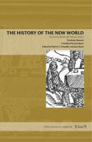 The history of the New World Girolamo Benzoni's Historia del mondo nuovo /